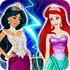 Igra Jasmine vs. Ariel Fashion Battle